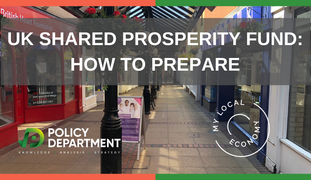 UK Shared Prosperity Fund: How to Prepare